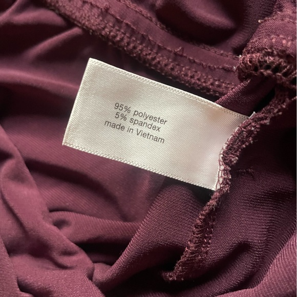 LANE BRYANT Stretchy, Wide Leg, Flutter Sleeve, Faux Wrap Jumpsuit - Picture 13 of 13